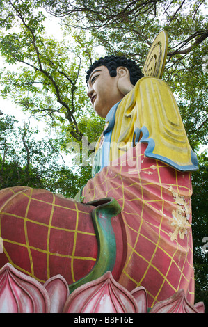 Chinese buddhist statue Senggarang Tanjung pinang Stock Photo