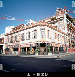 Mam Africa in Long Street in Cape Town in South Africa in Sub Saharan Africa. Architecture Building History Colonial African Historical Travel Stock Photo