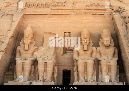 Abu Simbel Great Temple Stock Photo