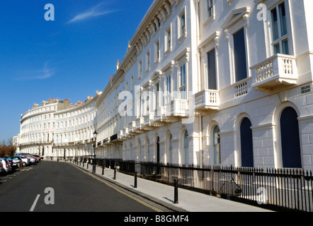 Regency buildings Brighton Stock Photo