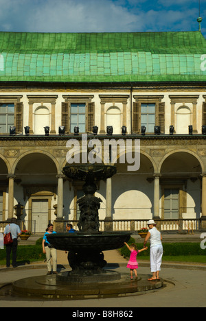 Belveder palace in Royal Gardens in Prague Czech Republic Europe Stock Photo