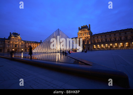 Louvre palace, Paris, France Stock Photo