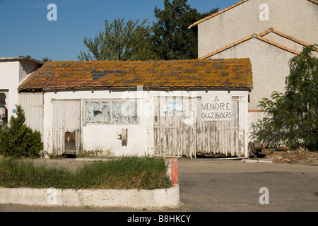 STABLE FOR SALE IN CAMARGUE, 13 BOUCHE DU RHONE, FRANCE Stock Photo