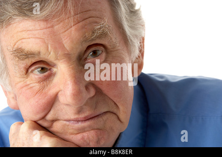 Portrait of senior man Stock Photo