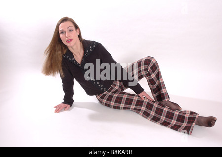 Happy young woman Stock Photo