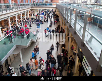 St.Pancras International railway station, London, UK Stock Photo