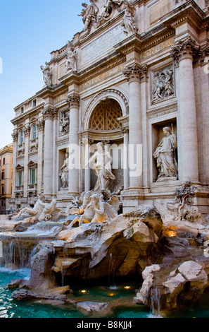 Trevi Fountain Rome, Lazio, Italy Stock Photo