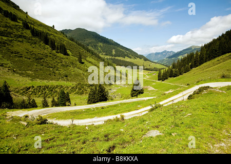 The area around the Luegergraben and the Grosser Galtenberg Stock Photo