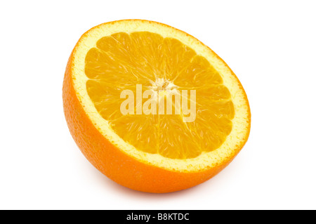 Half an Orange Stock Photo