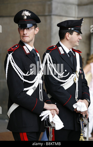 Carabinieri, Milan, Lombardy, Italy Stock Photo