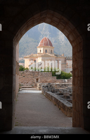 Chapel de Nuestra Señora de Gracia, Simat de la Valldigna, Valencia Province, Comunidad Valenciana, Spain Stock Photo