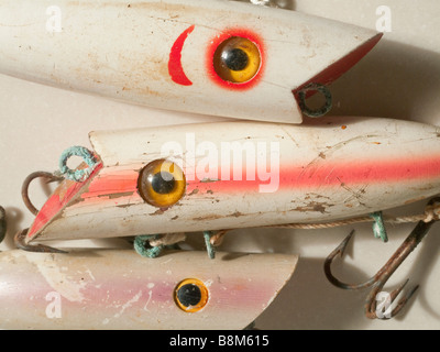 Salmon Fishing Plugs Stock Photo