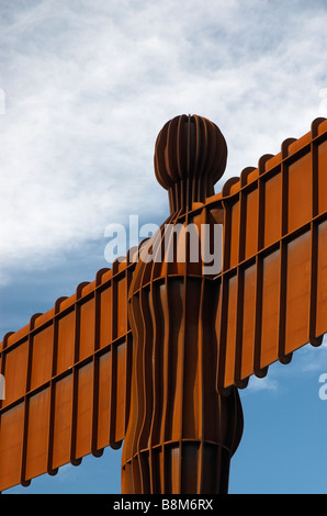 Close up of the Angel of the North, Tyne and Wear, England Stock Photo ...