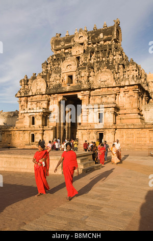 Carved Stone Gopuram And Entrance Gate Of The Brihadisvara Temple ...