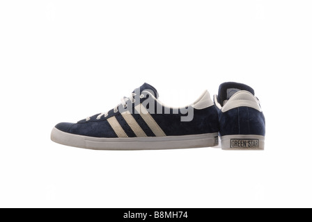 Blue suede adidas hi-res photography and - Alamy