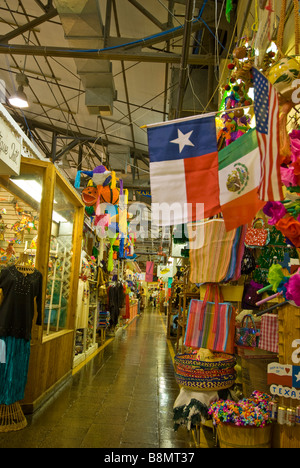 San Antonio Historic Market Square el mercado mexican marketplace Stock Photo