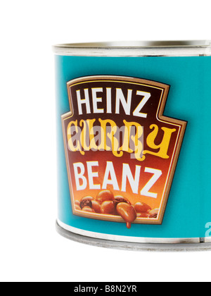 Curry Flavoured Baked Beans Stock Photo