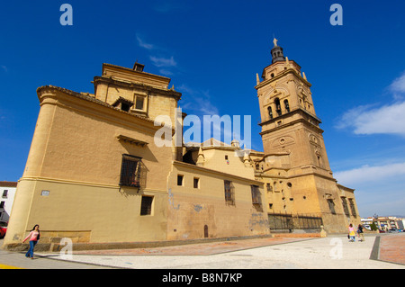 Cathedral of Guadix El Marquesado area XVIth century Granada Spain Stock Photo