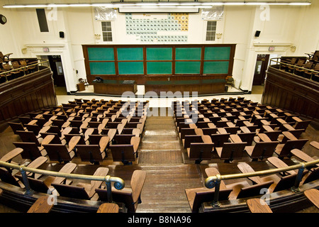 Lecture hall in Columbia University,  Harlem Stock Photo