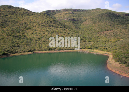 Aerial view of Pongola dam Stock Photo