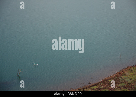 Aerial view of Pongola dam Stock Photo