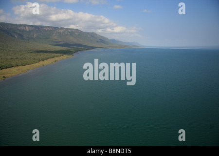 Aerial view of Pongola dam Stock Photo