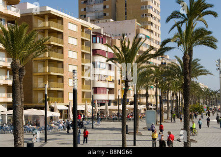 Torrevieja Spain beachfront waterfront Seafront Stock Photo