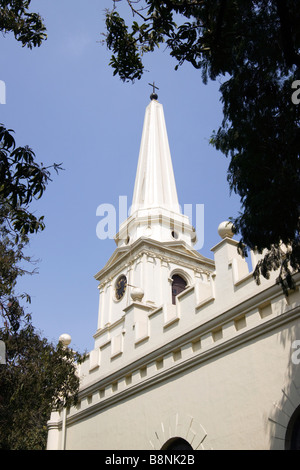 India Tamil Nadu Chennai St Marys church exterior Stock Photo