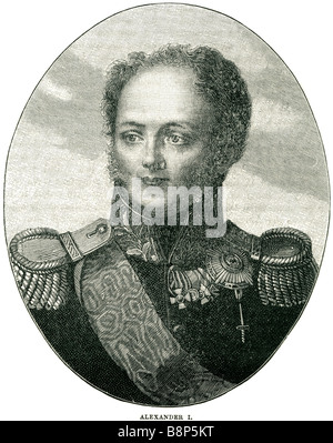 alexander 1 Russia 23 December 1777 – 19 November 1825 Blessed Emperor Grand Duke of Finland Stock Photo