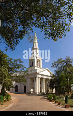 India Tamil Nadu Chennai Egmore St Andrews Church the Scottish Kirk exterior Stock Photo