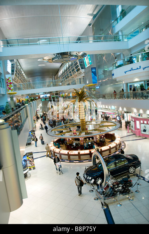 dubai airport departure terminal Stock Photo