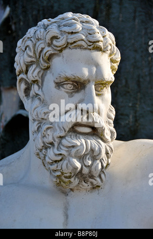 Close up of greek or roman style figure Stock Photo