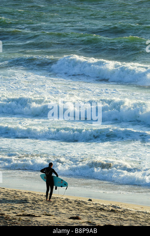 Sunset at Redondo Beach, Los Angeles CA Stock Photo