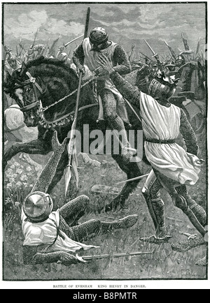 battle of evesham king henry in danger The Battle of Evesham was one of the two main battles of 13th century England's Second Ba Stock Photo
