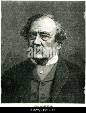 James Howard Harris 3rd Earl Malmesbury 1807 1889 British statesman Victorian era Viscount FitzHarris Stock Photo