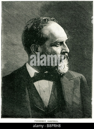 president James Abram Garfield 1831 1881 United States Stock Photo