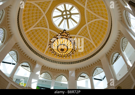 shopping mall interior, dubai, uae Stock Photo