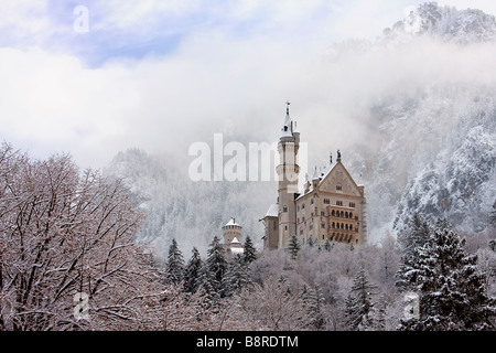 Neuschwanstein Castle Bavaria Germany Stock Photo