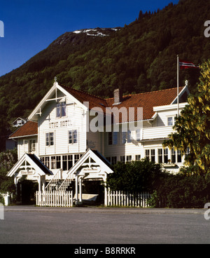 Utne Hotel, Hardanger, Norway Stock Photo