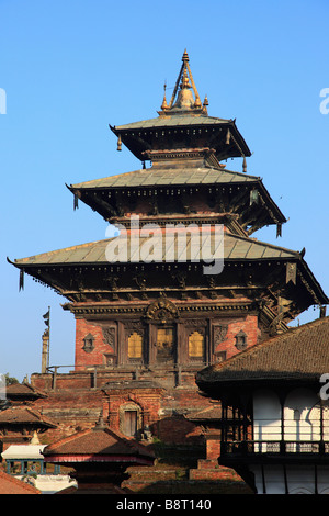 Nepal Kathmandu Durbar Square Taleju Temple Stock Photo