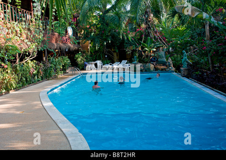 Ao Nang: Tropical Garden Resort: Pool Stock Photo