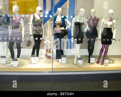 A Primark window display at Ealing Broadway Shopping Mall, London, England, uk Stock Photo