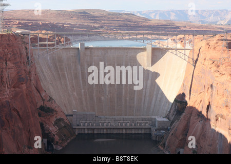 Glen Canyon Dam, Page, Arizona Stock Photo