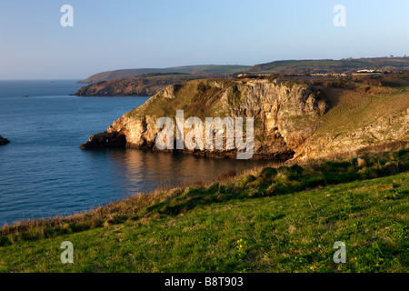 View from Napoleonic Fort Berry Head. Brixham. Devon. UK. Europe Stock Photo