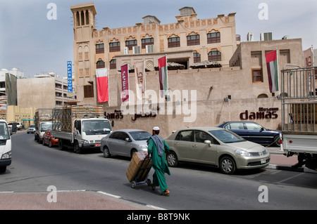 street scene, deira, dubai, uae Stock Photo