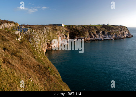 View from Southern Fort Berry Head. Brixham. Devon. UK. Europe Stock Photo