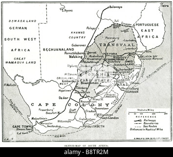 Map of Africa 1800 Stock Photo - Alamy