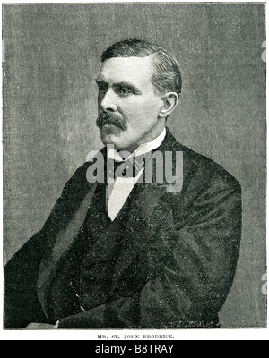 Mr. St. John Brodrick William St John Fremantle Brodrick, 1st Earl of Midleton, KP, PC (14 December 1856 – 13 February 1942), co Stock Photo
