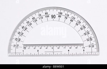 clear plastic Measuring devices protractor protractors