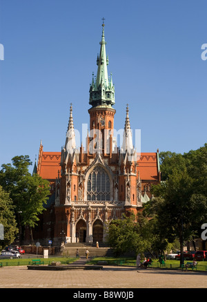 Poland Krakow Podgorze district St Josef's Church Stock Photo